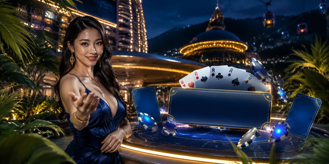 Permainan meja poker di Genting Highlands yang mewah